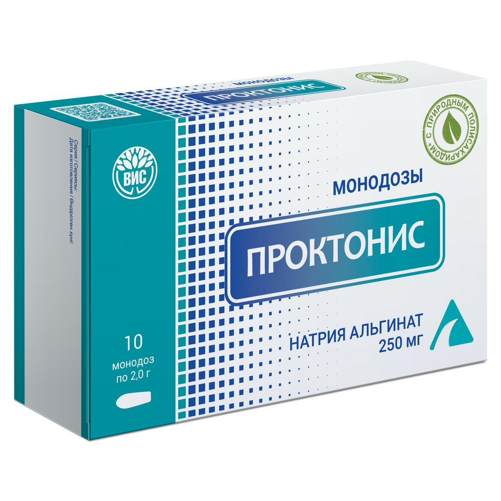 Проктонис Крем в монодозах, крем, 2 г, 10 шт.