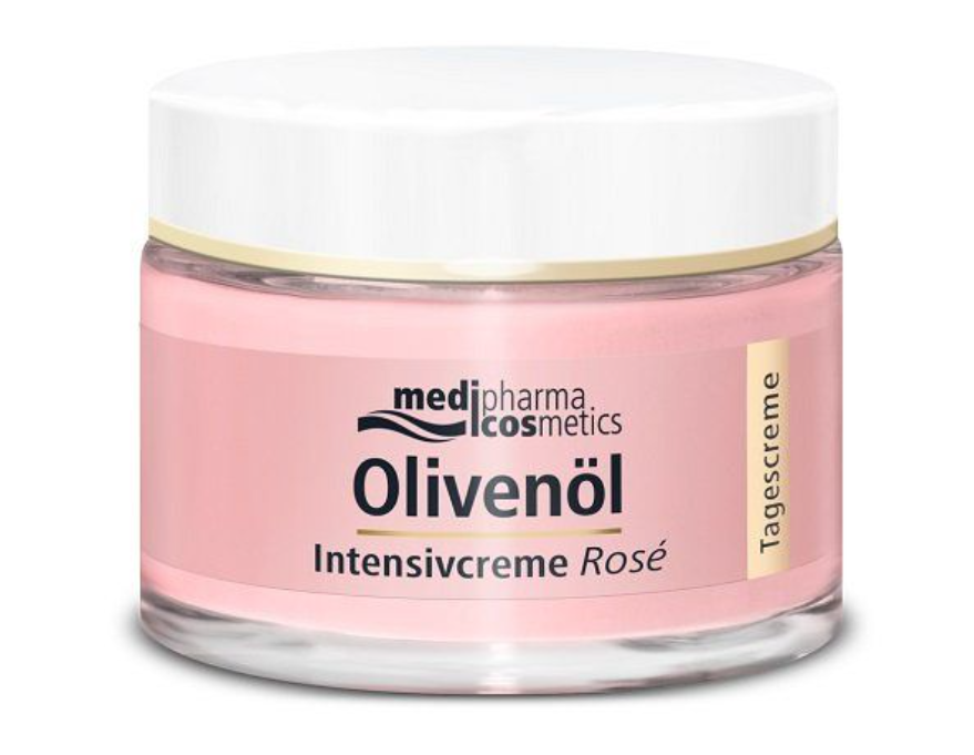фото упаковки Medipharma Cosmetics Olivenol Крем для лица интенсив Роза дневной