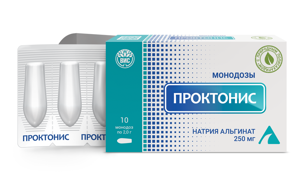 Проктонис Крем в монодозах, крем, 2 г, 10 шт.