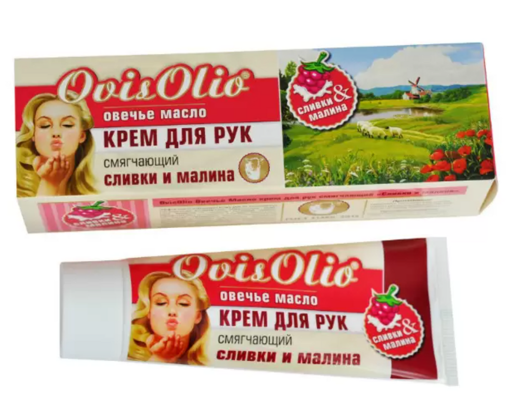 фото упаковки Овечье масло Ovis Olio крем для рук смягчающий