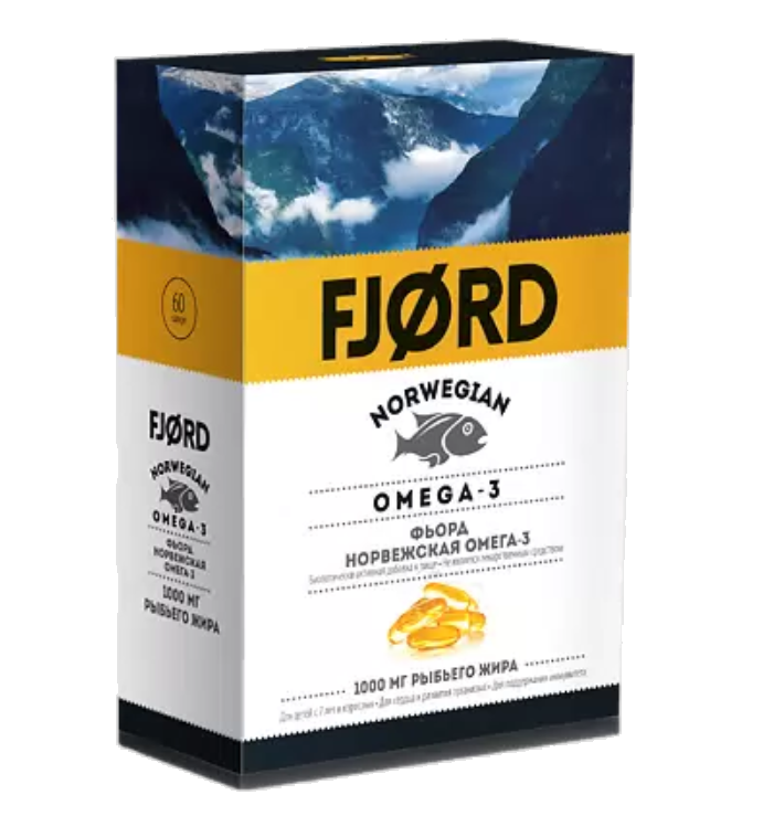 фото упаковки Fjord Норвежская Омега-3
