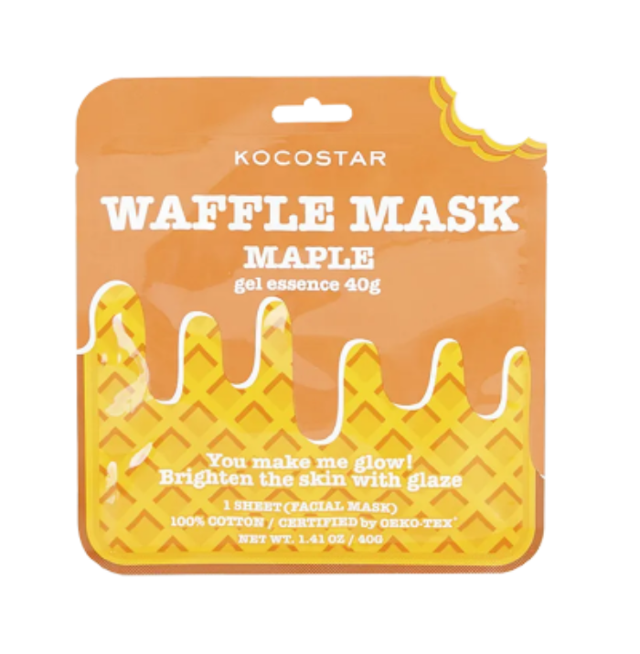 фото упаковки Kocostar Маска для лица омолаживающая вафельная