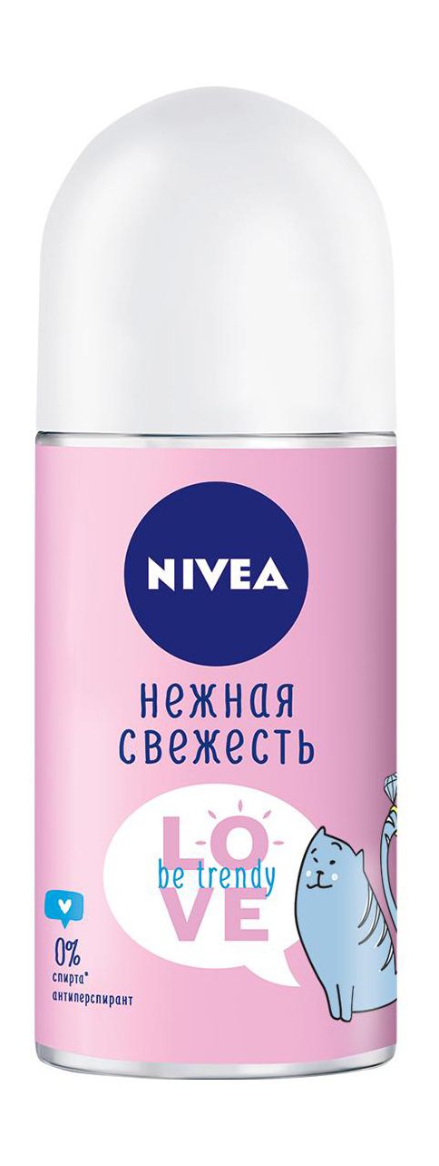 фото упаковки Nivea Антиперспирант шариковый Нежная свежесть