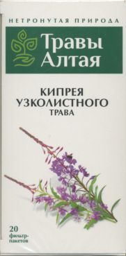 фото упаковки Травы Алтая Кипрея Узколистного трава
