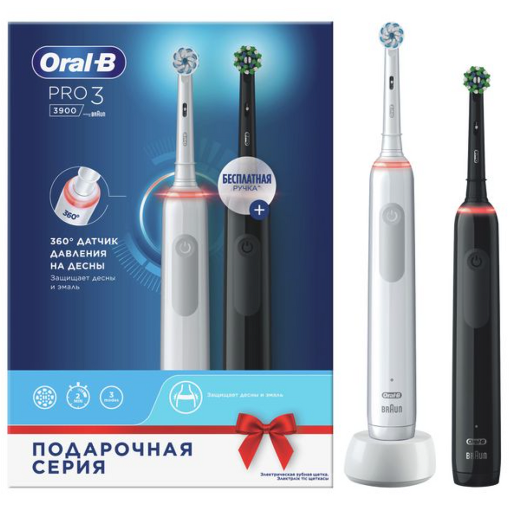 фото упаковки Oral-b Pro 3 Электрическая зубная щетка 3772