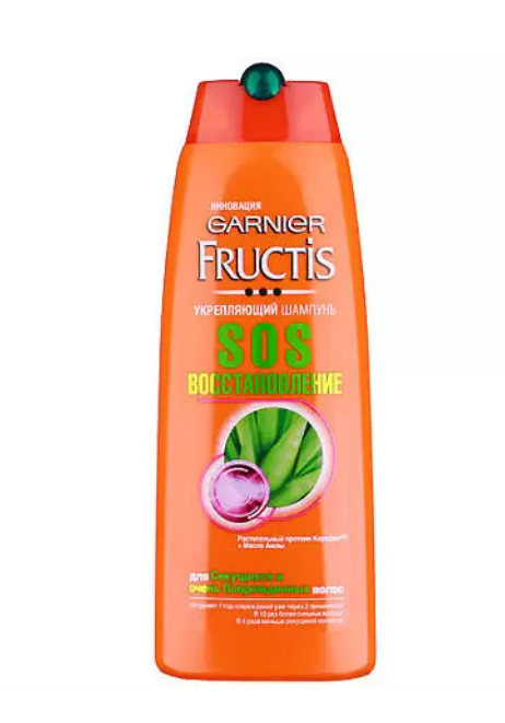 фото упаковки Garnier Fructis Шампунь укрепляющий SOS Восстановление