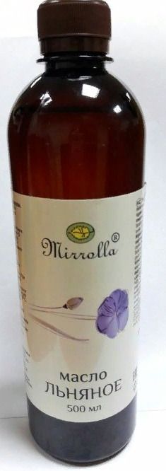 фото упаковки Льняное масло Миррола
