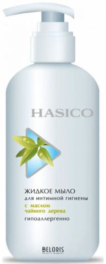 фото упаковки Hasico мыло жидкое для интимной гигиены с маслом чайного дерева