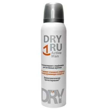 фото упаковки Dry Ru Active Man Антиперспирант с парфюмом
