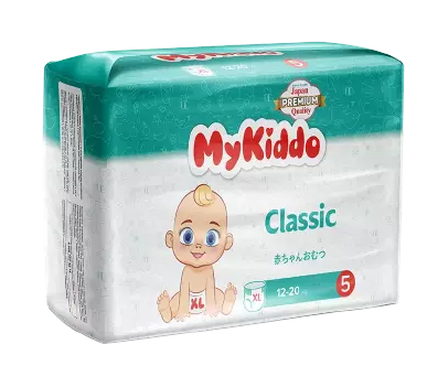 Mykiddo Classic Подгузники-трусики детские, XL, 12-20 кг, 34 шт.