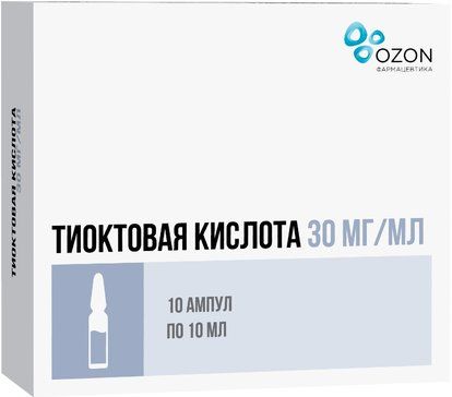 фото упаковки Тиоктовая кислота