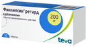 Финлепсин ретард, 200 мг, таблетки пролонгированного действия, 50 шт.