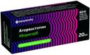 Аторвастатин Медисорб, 20 мг, таблетки, покрытые пленочной оболочкой, 60 шт.