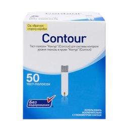 Contour Тест-полоски для контроля уровня глюкозы