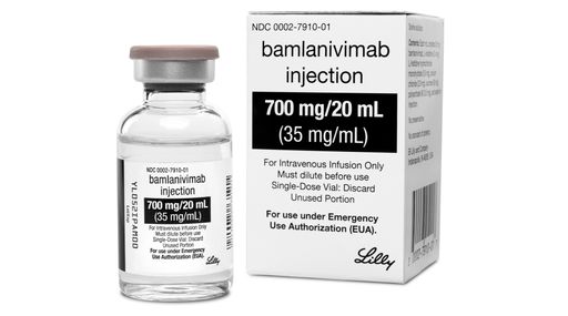 Бамланивимаб, 700 мг/20 мл, раствор для инфузий, 1 шт.