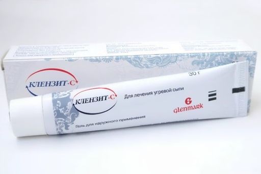 Клензит-С микросферы, гель для наружного применения, 30 г, 1 шт.