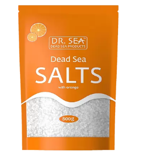 Dr Sea Соль Мертвого моря с экстрактом апельсина, 500 г, 1 шт.