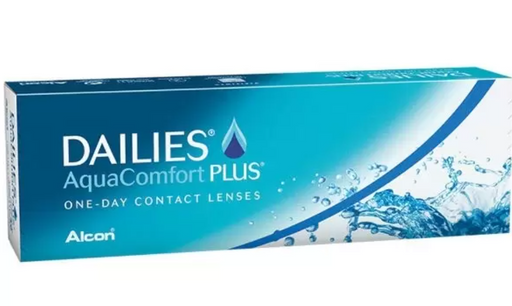 Alcon Dailies AquaComfort Plus контактные линзы однодневные, BC=8,7 d=14,0, D(-6.00), 30 шт.
