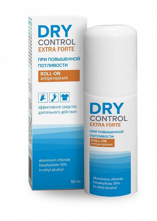 Dry Control Extra Forte роликовый антиперспирант 30%, 50 мл, 1 шт.