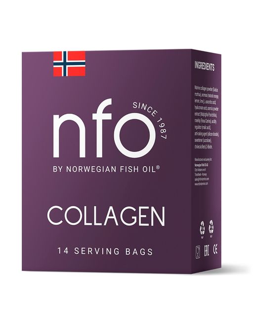 NFO Коллаген, порошок для приготовления раствора для приема внутрь, 5.3 г, 14 шт.