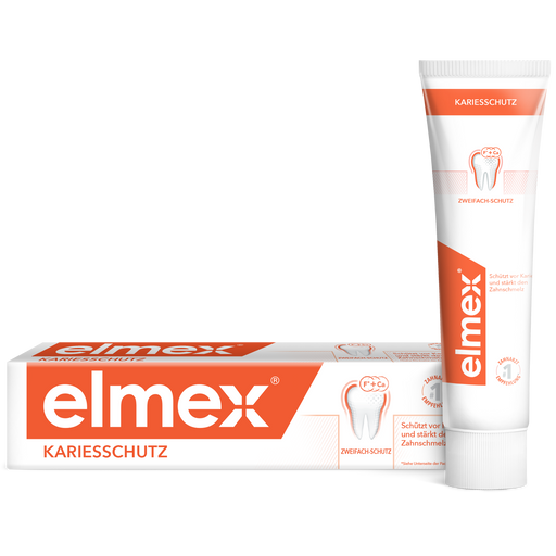 Элмекс Зубная паста Защита от кариеса и укрепления эмали, паста зубная, 75 мл, 1 шт.
