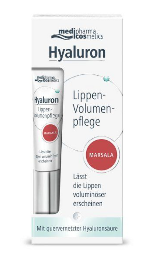 Medipharma Hyaluron Бальзам для объема губ марсала, бальзам, 7 мл, 1 шт.