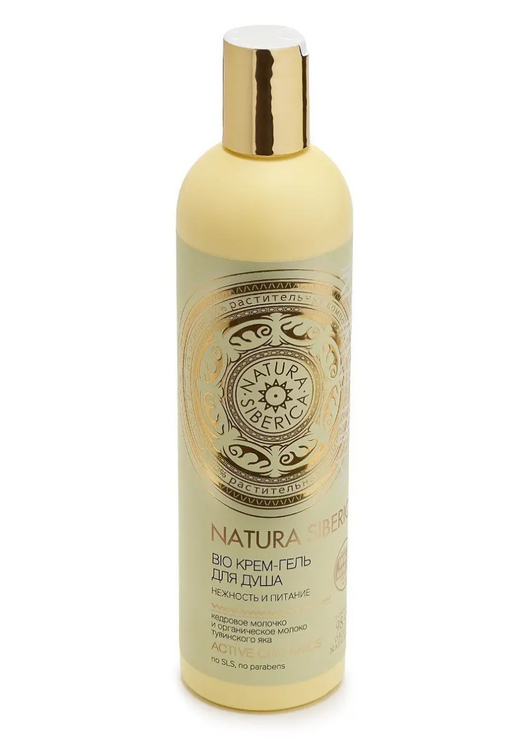 Natura Siberica Bio Крем-гель для душа, нежность и питание, 400 мл, 1 шт.