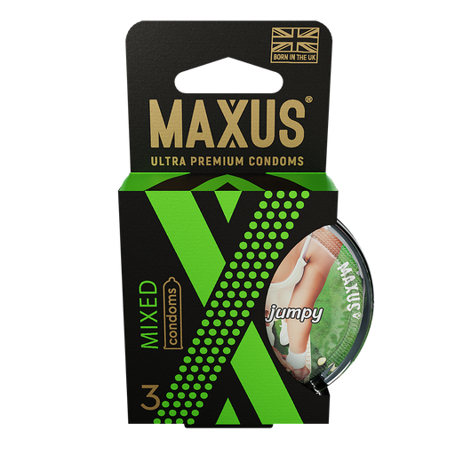 Maxus Презервативы Mixed AIR, презервативы, 3 шт.