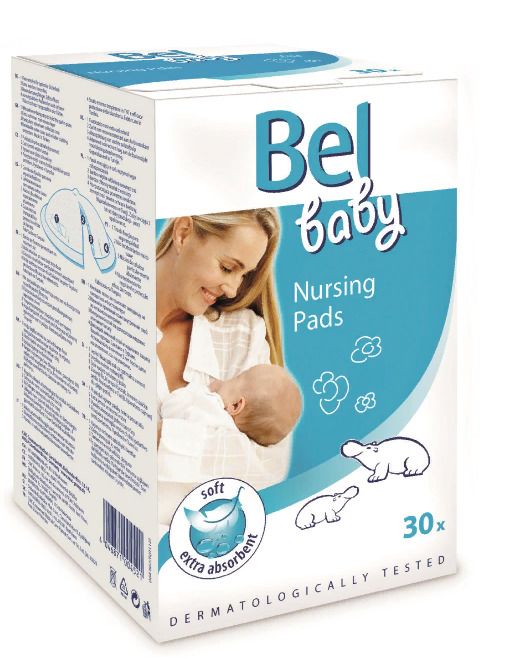 Bel Baby Вкладыши в бюстгальтер для кормящих мам, 30 шт.