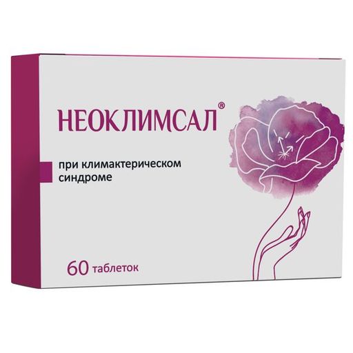 Неоклимсал, таблетки подъязычные гомеопатические, 60 шт.