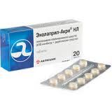 Эналаприл-Акри НЛ, 12.5 мг+10 мг, таблетки, 20 шт.