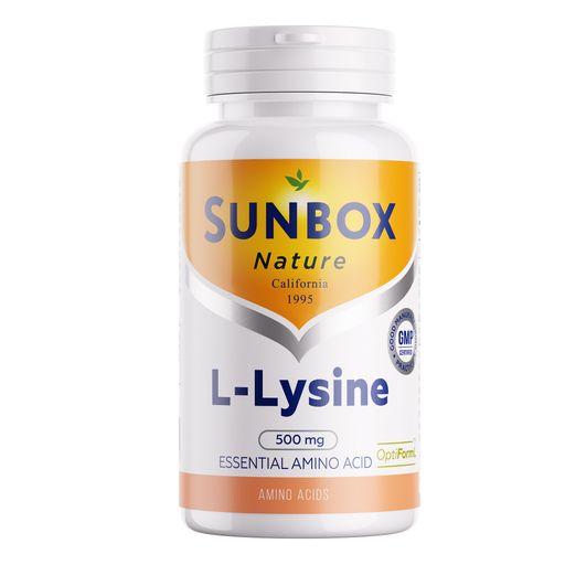 Sunbox Nature L-лизин, таблетки, 60 шт.