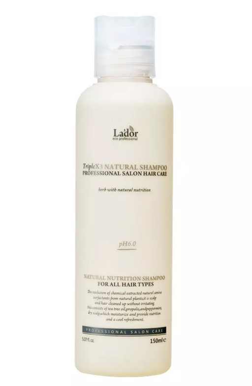 La'dor Triplex Natural Shampoo Шампунь органический, шампунь, с натуральными ингредиентами, 150 мл, 1 шт.