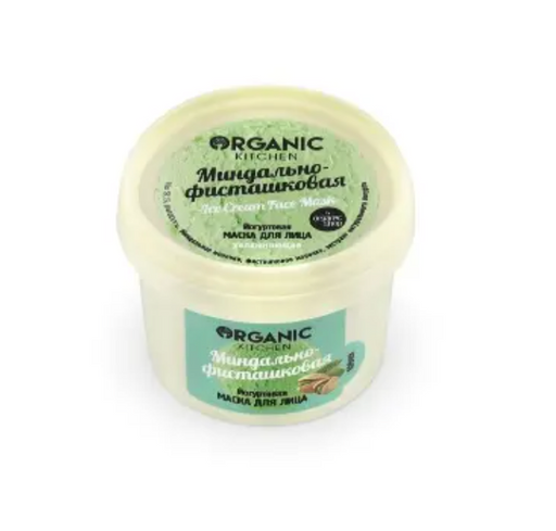 Organic Kitchen Маска для лица йогуртовая Миндально-фисташковая, маска, 100 мл, 1 шт.
