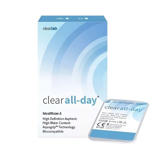 ClearLab Clear All-Day Линзы контактные, -1.75, 8.6, 6 шт.